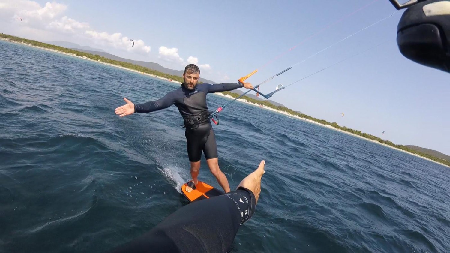 Kitesurfen in Máncora, Peru